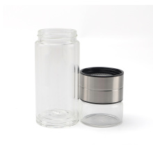 Wholesale Hot-Selling Borosilicate Glass Water Bottle with Lid Good Quality High Capacity Unbreakable Transparent